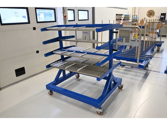 Masévon rvs glashouder transportwagen - afbeelding 1 van  5