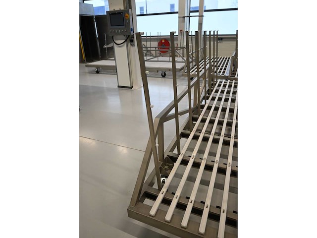 Masévon rvs glashouder transportwagen - afbeelding 5 van  5