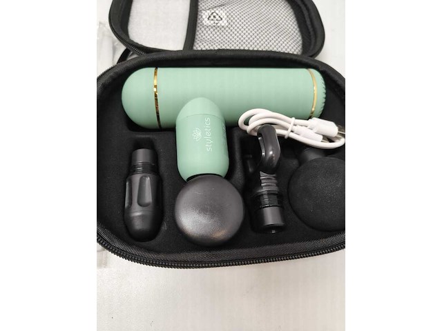 Massage gun styletics, mint groen - afbeelding 2 van  3