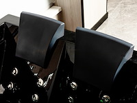 Massagebad vonato, 2 persoons hoek, zwart - afbeelding 7 van  10