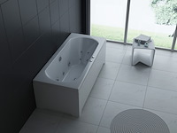 Massagebad vonato aurora hoogglans wit - afbeelding 2 van  3