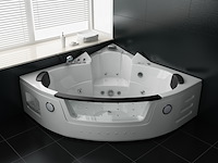 Massagebad vonato laguna hoogglans wit