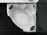 Massagebad vonato laguna hoogglans wit - afbeelding 2 van  5