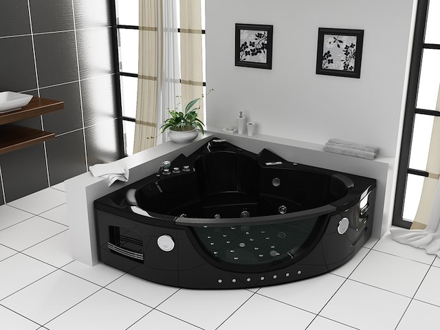 Massagebad, vonato, lyvessa, hoogglans wit - afbeelding 4 van  9