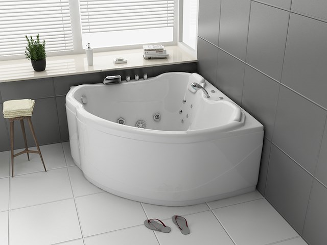 Massagebad vonato marisole hoogglans wit - afbeelding 1 van  3
