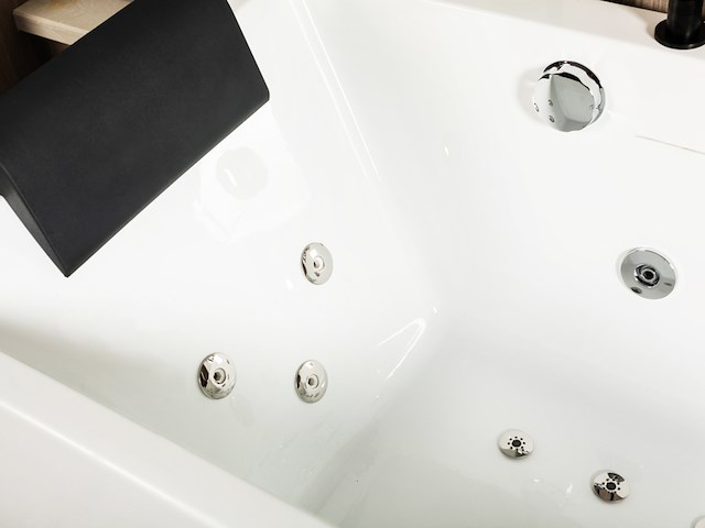 Massagebad vonato, nevira, hoogglans wit - afbeelding 4 van  8
