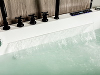 Massagebad vonato, nevira, hoogglans wit - afbeelding 7 van  8