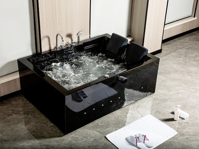 Massagebad vonato, velera, zwart - afbeelding 1 van  10