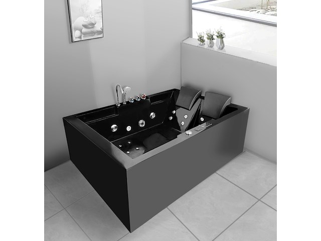 Massagebad vonato, velera, zwart - afbeelding 10 van  10