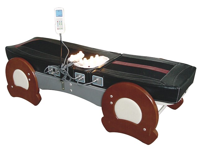 Massagebed vonato, alzara, zwart - afbeelding 1 van  5