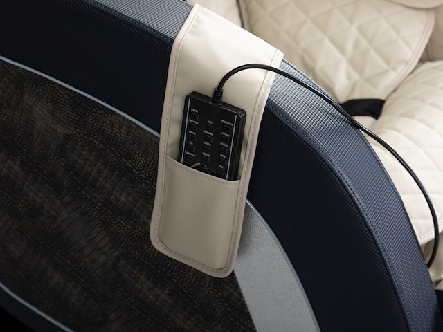 Massagestoel vonato, mirago, crème/blauw - afbeelding 16 van  21