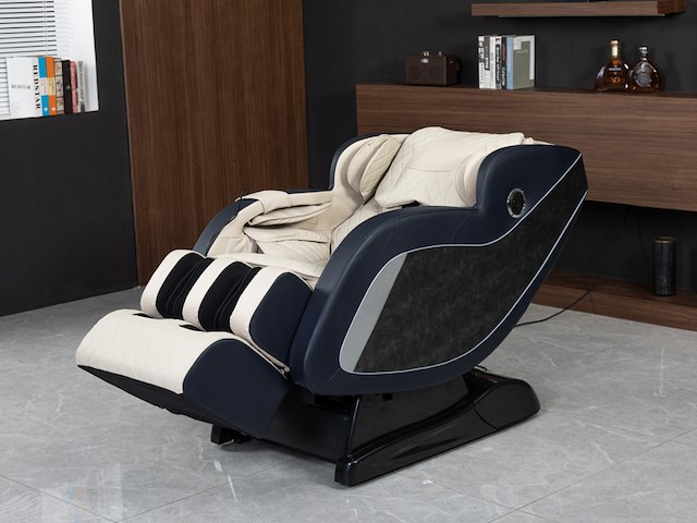 Massagestoel vonato, mirago, crème/blauw - afbeelding 7 van  21