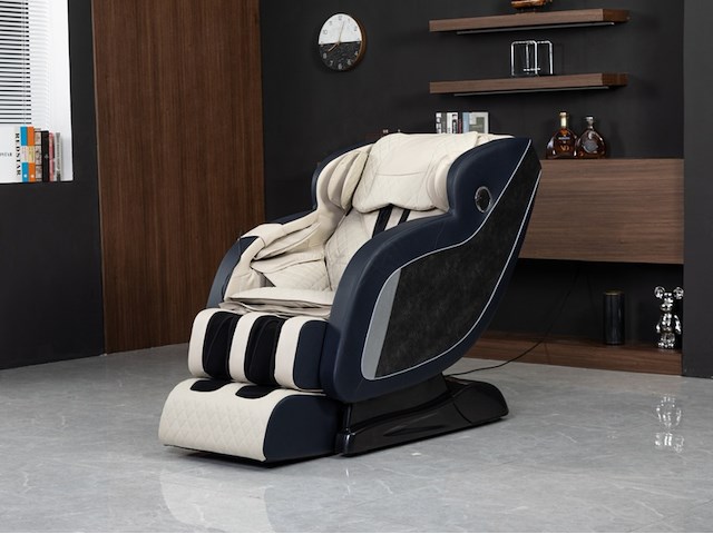 Massagestoel vonato, mirago, crème/blauw - afbeelding 1 van  21