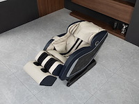 Massagestoel vonato, zero gravity, crème/blauw - afbeelding 5 van  21