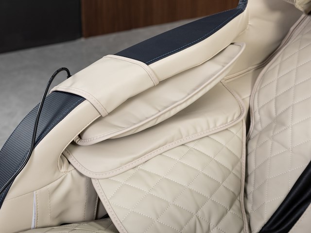 Massagestoel vonato, zero gravity, crème/blauw - afbeelding 15 van  21