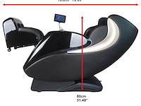 Massagestoel vonato, zero gravity, donkerblauw/zwart/gouden details - afbeelding 10 van  15