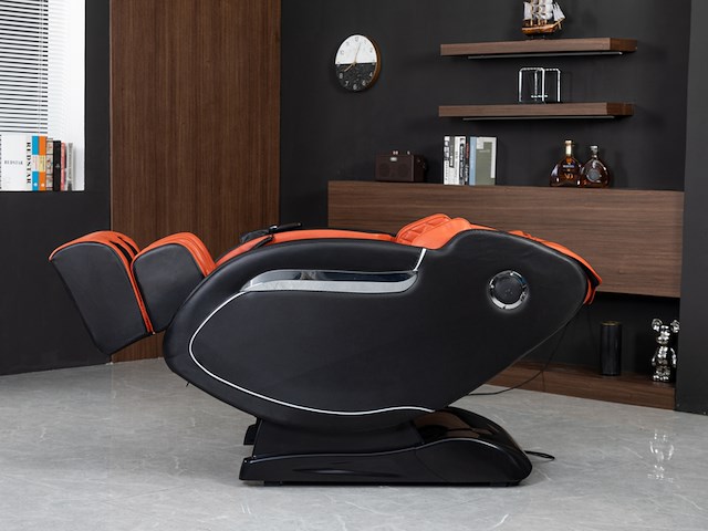 Massagestoel vonato, zero gravity, zwart/rood - afbeelding 5 van  18