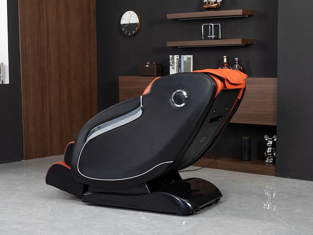 Massagestoel vonato, zero gravity, zwart/rood - afbeelding 7 van  18