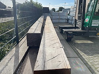 Massaranduba constructiebalk fijnbezaagd 10100x250x250mm - afbeelding 1 van  3