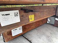 Massaranduba constructiebalk fijnbezaagd 10100x250x250mm