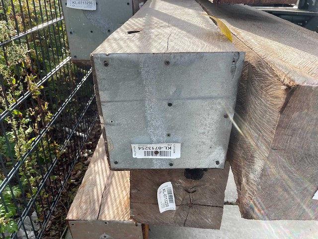 Massaranduba constructiebalk fijnbezaagd 10100x250x250mm - afbeelding 3 van  3