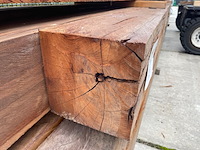 Massaranduba constructiebalken fijnbezaagd, 250x250mm, lengte 790cm - afbeelding 3 van  3
