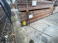 Massaranduba palen fijnbezaagd 3050x60x60mm (67x) - afbeelding 4 van  4