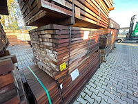 Massaranduba regels fijnbezaagd 2000x60x40mm (210x) - afbeelding 4 van  4