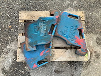 Massey ferguson - attelages lemoine reims - voorladers en accessoires (3x) - afbeelding 1 van  2