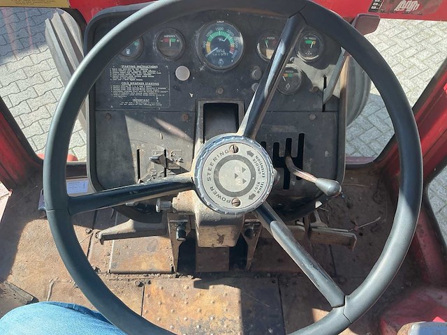 Massey ferguson 1155 oldtimer tractor - afbeelding 7 van  22