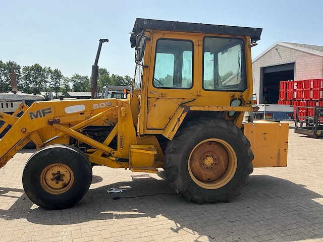Massey ferguson 50d tdl oldtimer tractor - afbeelding 16 van  17