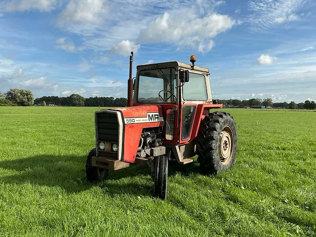Massey ferguson mf 590 tweewielaangedreven landbouwtractor - afbeelding 1 van  20