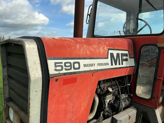 Massey ferguson mf 590 tweewielaangedreven landbouwtractor - afbeelding 19 van  20