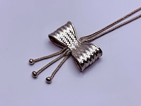 Massief .925 zilveren koningin ketting - afbeelding 4 van  5