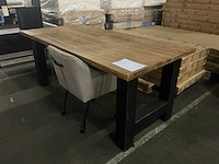 Massief eetkamertafel 190cm - afbeelding 1 van  4