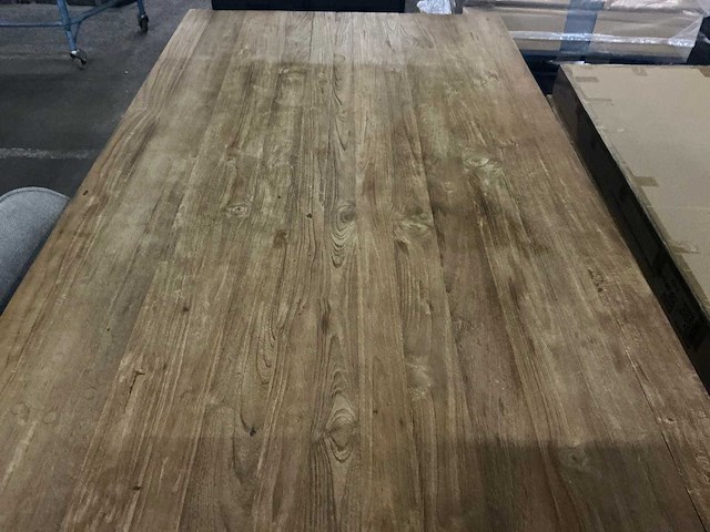 Massief eetkamertafel 190cm - afbeelding 3 van  4