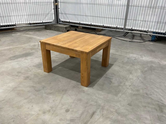 Massief eiken bijzettafel - afbeelding 1 van  5