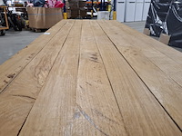 Massief eiken eetkamertafel, wood industries, bruin - afbeelding 26 van  26
