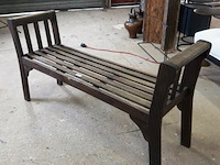 Massief houten bank - afbeelding 1 van  5