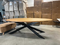 Massief houten eetkamertafel - afbeelding 6 van  12