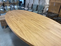Massief houten eetkamertafel - afbeelding 11 van  12