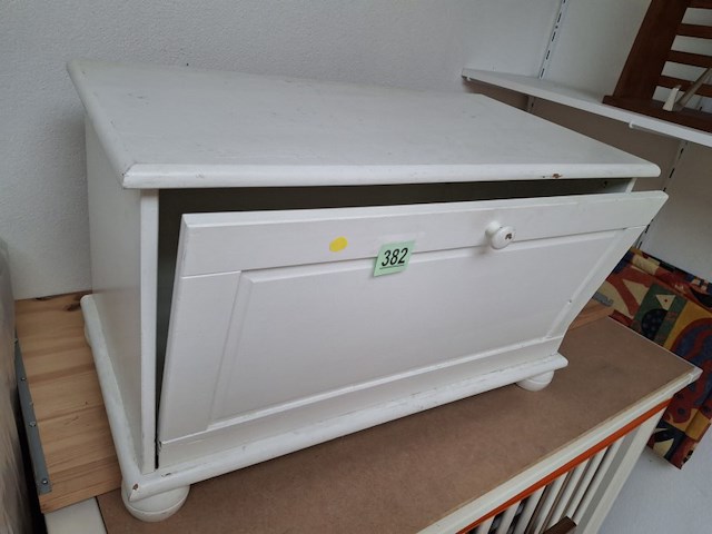 Massief houten kist 80 x 42 x 47 - afbeelding 2 van  3
