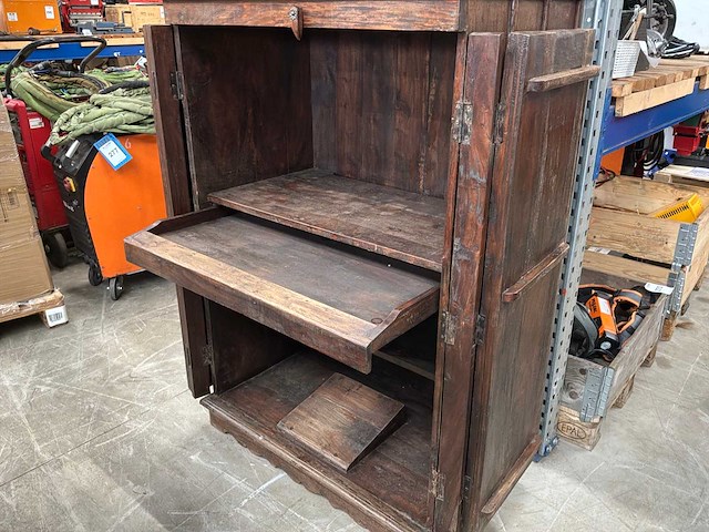 Massief houten orgel-/ keyboardkast - afbeelding 3 van  5