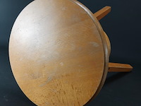 Massief houten (piano)kruk - afbeelding 4 van  4