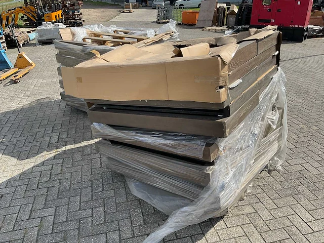 Massief houten salontafel (10x) - afbeelding 3 van  7