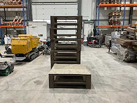 Massief houten salontafel 110x90 cm (6x) - afbeelding 3 van  6