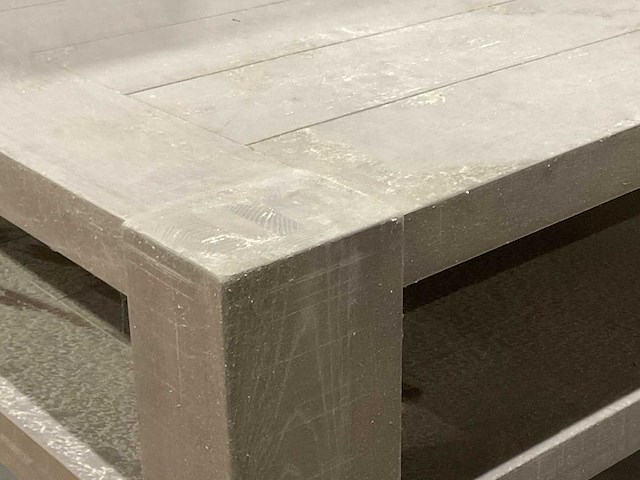 Massief houten salontafel 110x90 cm (6x) - afbeelding 6 van  6