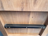 Massief houten salontafel 70x70x40cm - afbeelding 2 van  4