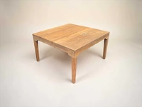 Massief houten salontafel 70x70x40cm - afbeelding 2 van  5