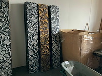 Massief houten wanddecoratie (3x) - afbeelding 1 van  1